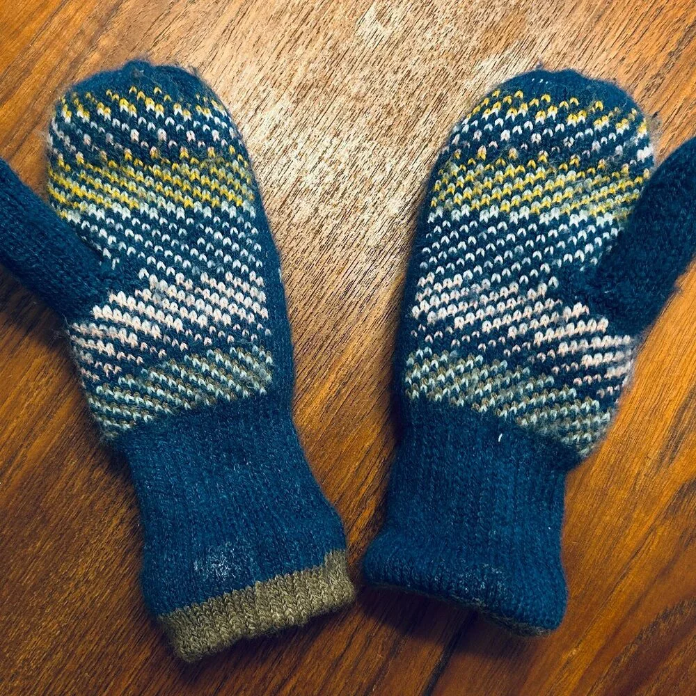 Kids Unisex Winter Mittens Soft and Warm with Thick Thermal Lining